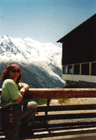 Aussichtspunkt über Chamonix