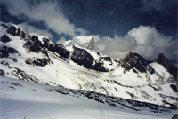 Panorama Massiv Mont Blanc